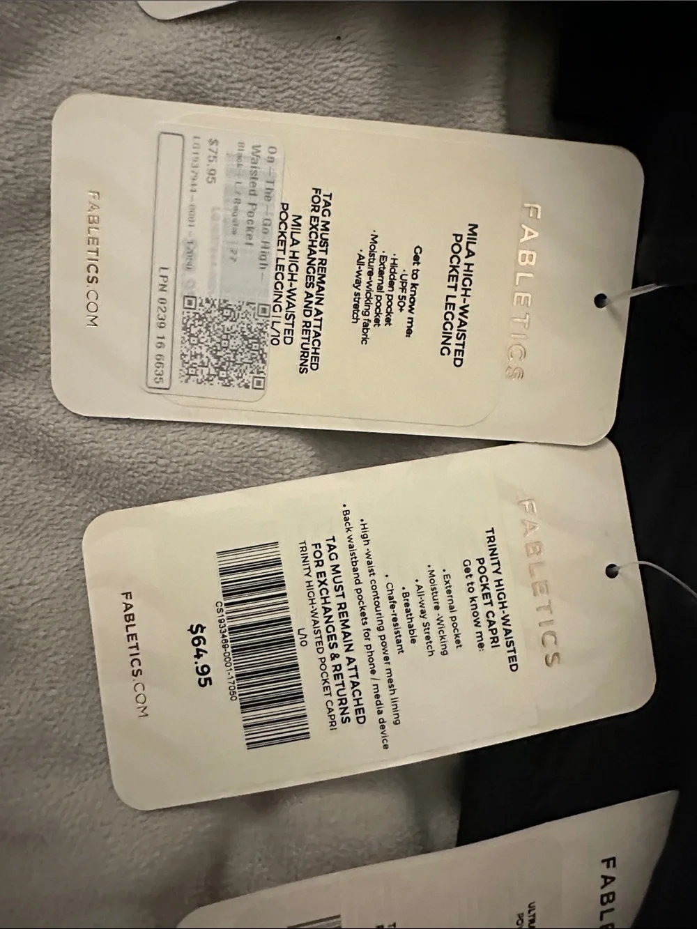 Fabletics Black Leggings Bundle lot - Picture 4 of 8